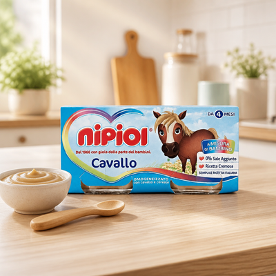 Nipiol Homogenized Horse Meat 2 x 80g