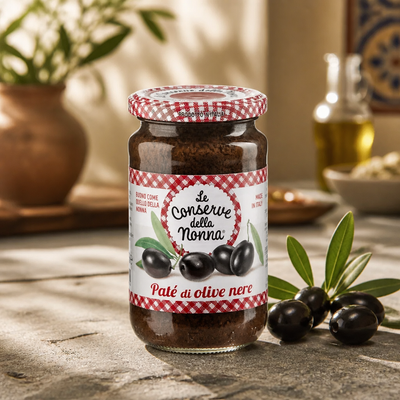 Grandma's preserves, black olive paté, 190g