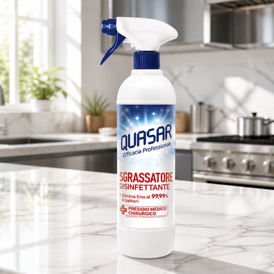 Quasar Sgrassatore Disinfettante 580 ml