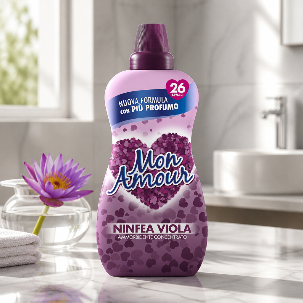 Mon amour assouplissant concentré Ninfea Viola 26 LAVAGES.