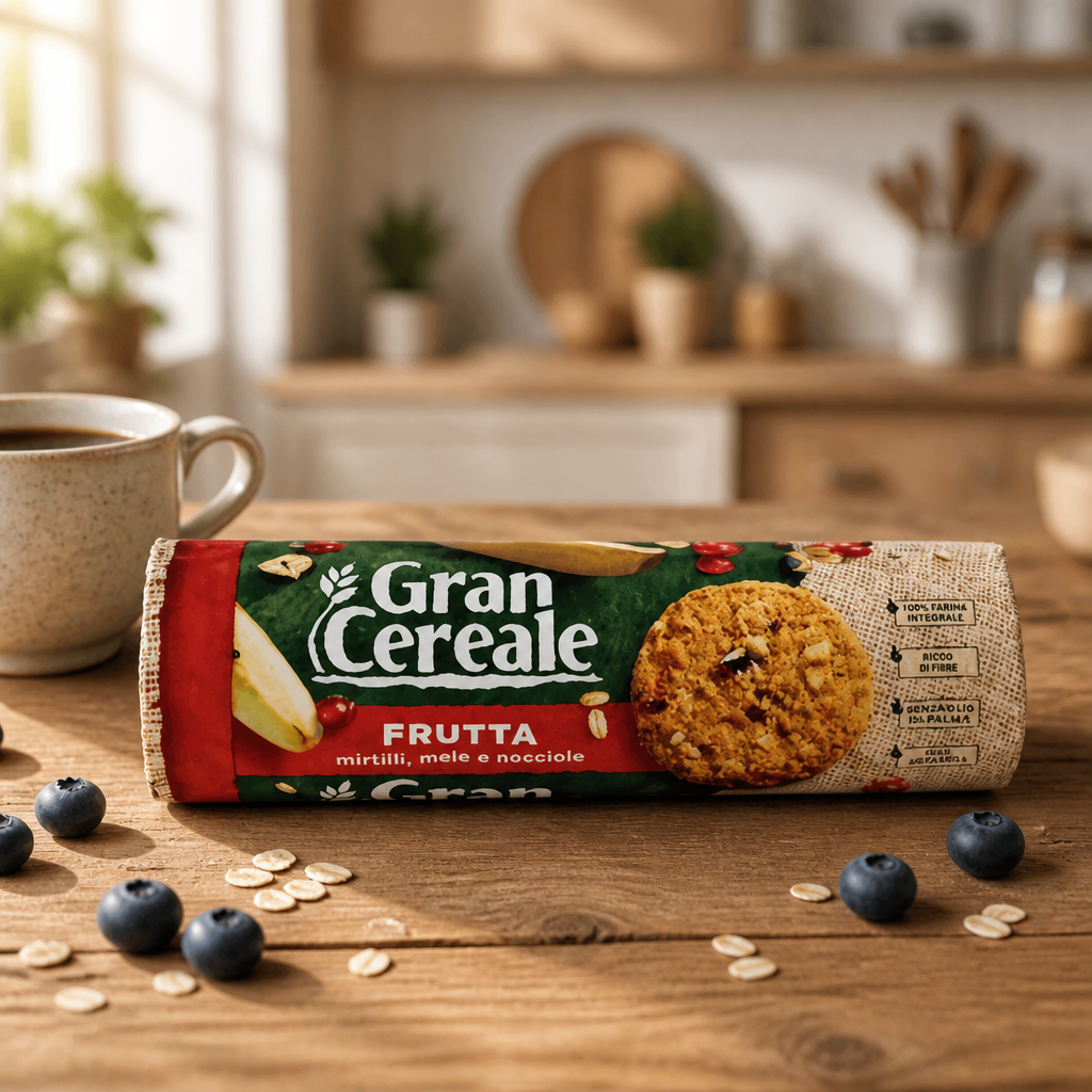 Biscotti Gran Cereale Integrale Frutta 250 gr