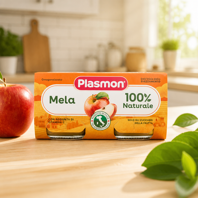 Plasmon Omogeneizzato Frutta Mela 2 x 80 gr