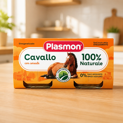 Plasmon Haché de cheval 2 x 80 g