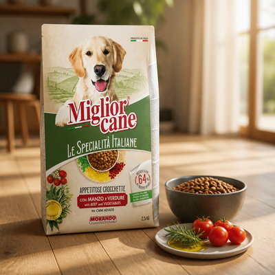 Migliorcane Spécialité Croquettes Bœuf et Légumes 2,5 kg
