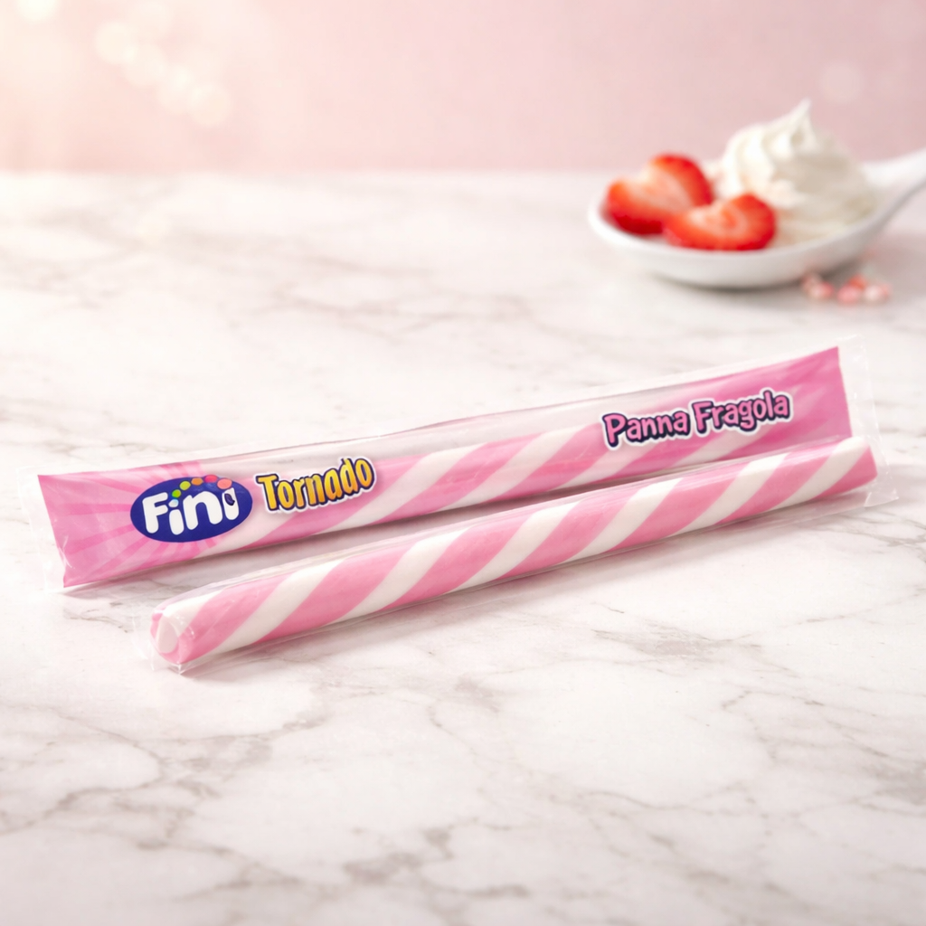 Fini Tornado Panna e Fragola 1pz