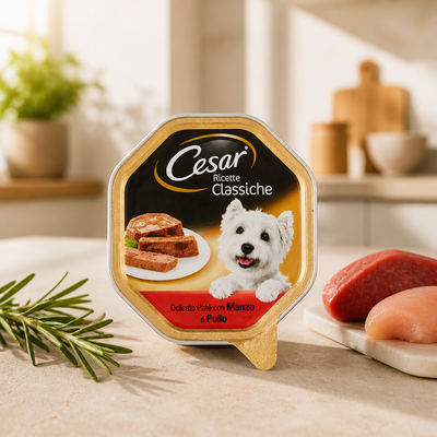 Cesar Canine Recettes Bœuf et Poulet 150 gr