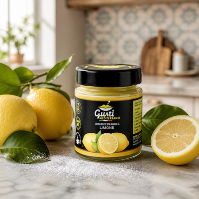 Crème à tartiner saveur citron 156 ml