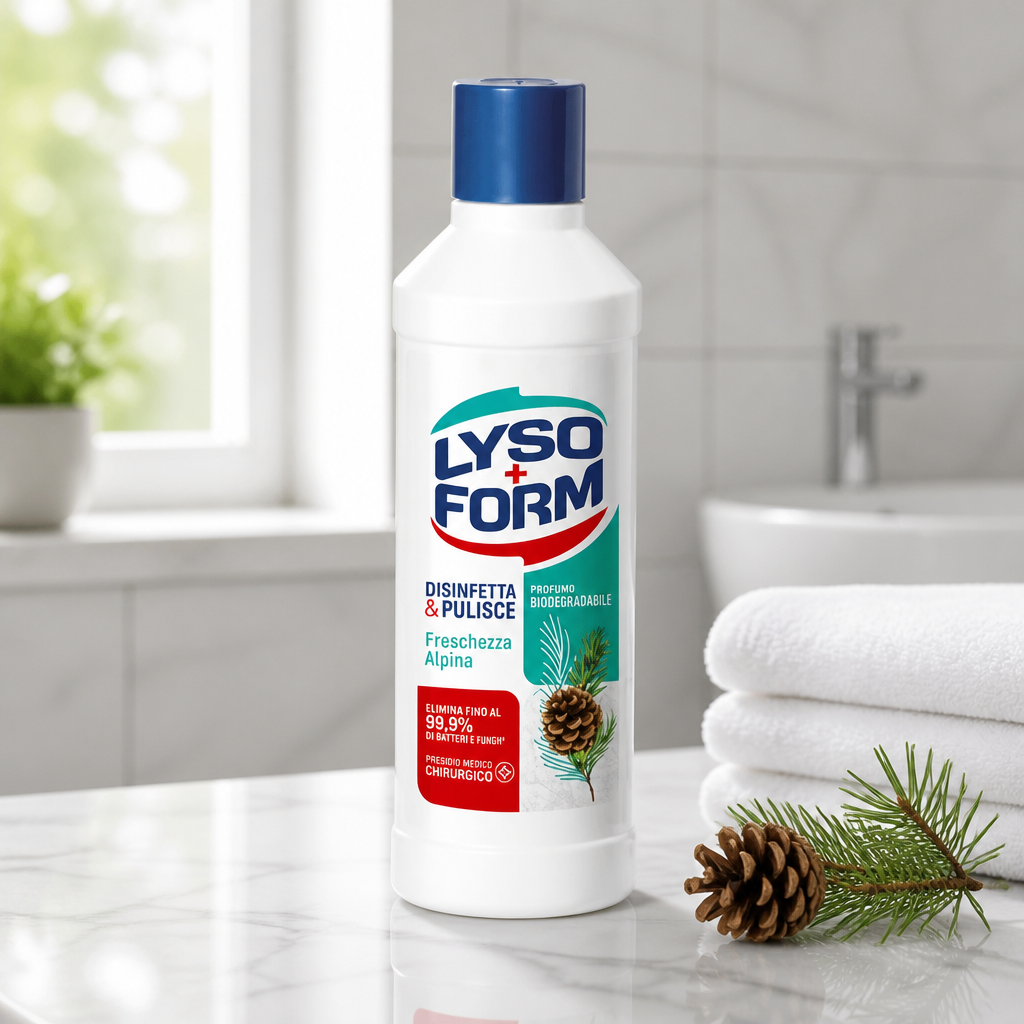 Lysoform Casa Disinfetta e Pulisce Freschezza Alpina 1100 ml