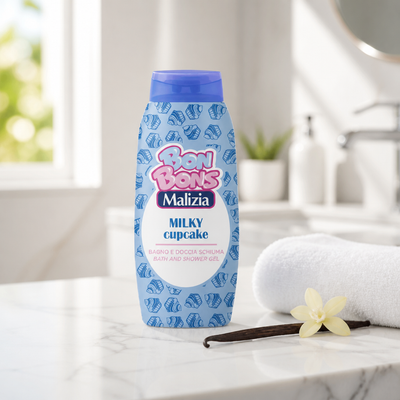 Bonbons Bagno e Doccia Schiuma Milky Cupcake ML.500