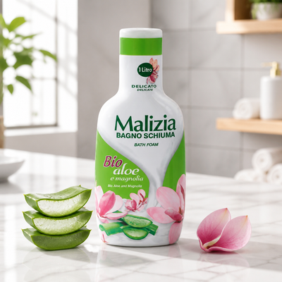 Malizia Bagno Bio Aloe e Magnolia ML 1000