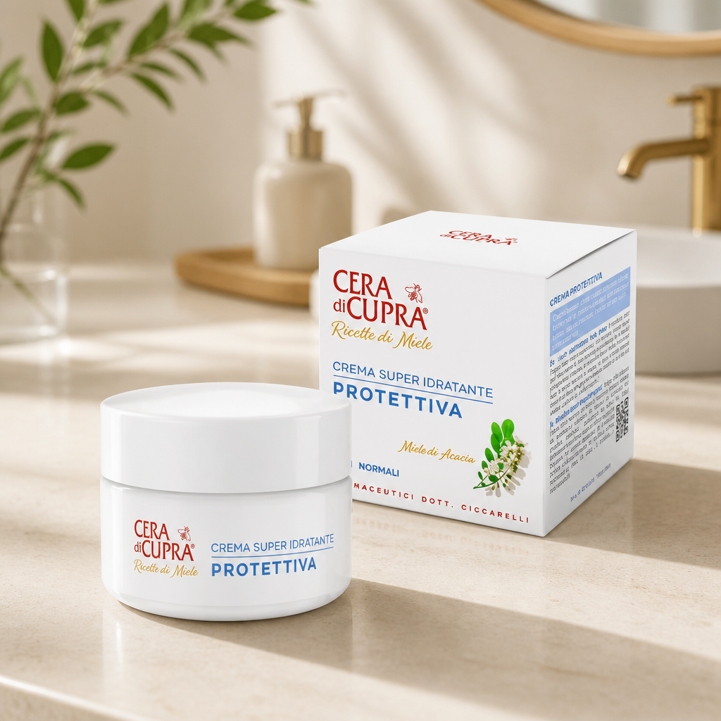 Cera di Cupra Crema Super Idratante Protettiva 50 ml