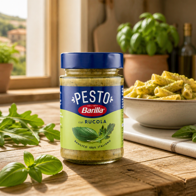 Barilla Pesto Basilic Roquette 190 gr