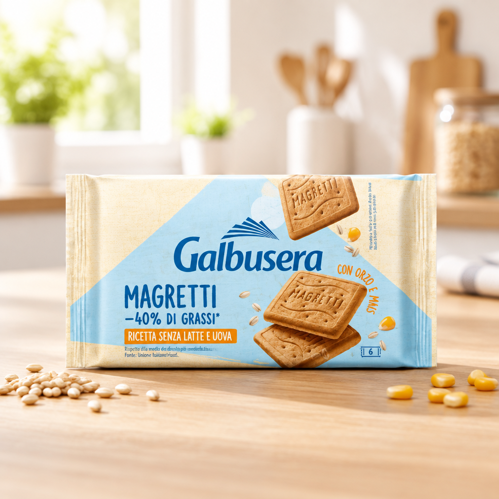 Galbusera Magretti Frollini con Orzo e Mais – 350 g