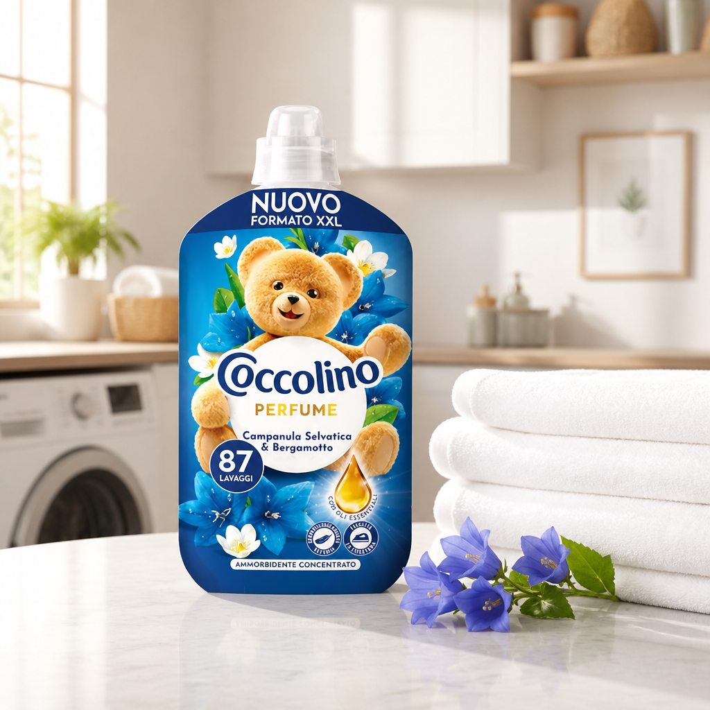 Coccolino Ammorbidente Concentrato Campanula Selvatica e Bergamotto 87 lav