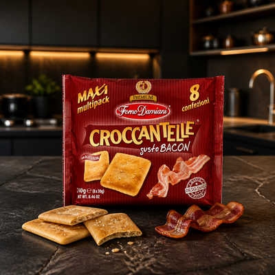 Croccantelle Multipack Goût Bacon 30 g x 8