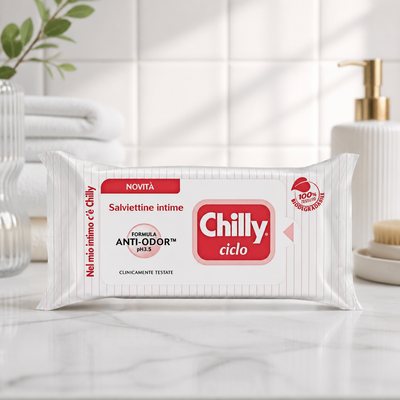 Chilly Lingettes intimes Règles 12 pièces