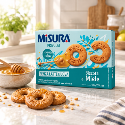 Misura Privolat Frollini al Miele Millefiori 400 gr