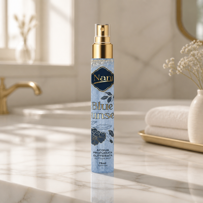 NANÌ Blue Sunset- Acqua profumata con Glitter 75 ML