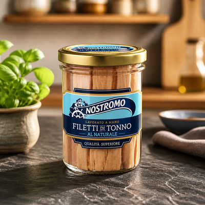 Nostromo Tuna Fillets in Brine – 180 g