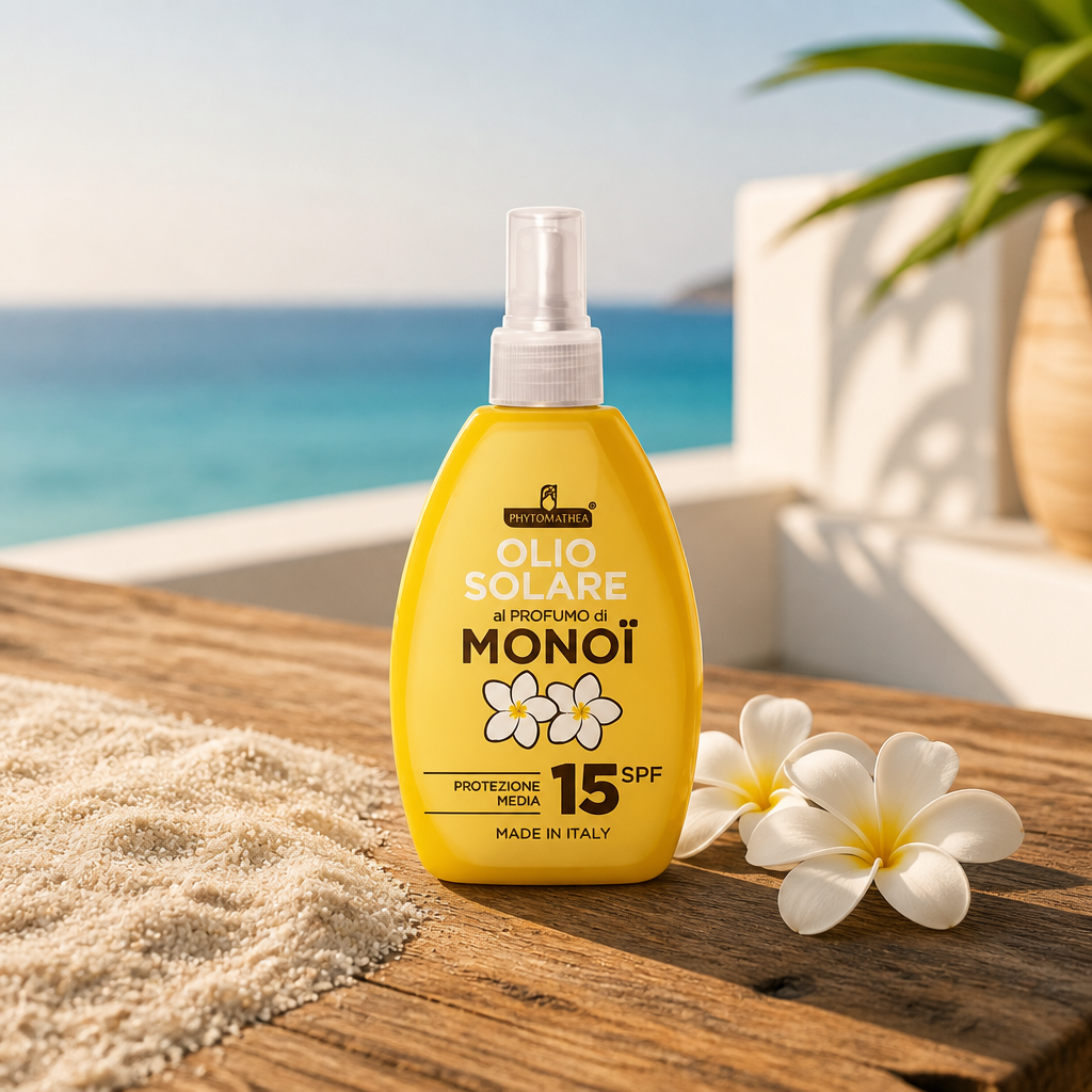 Phyoralhea Huile Solaire Monoï Spray 15spf - 150ml