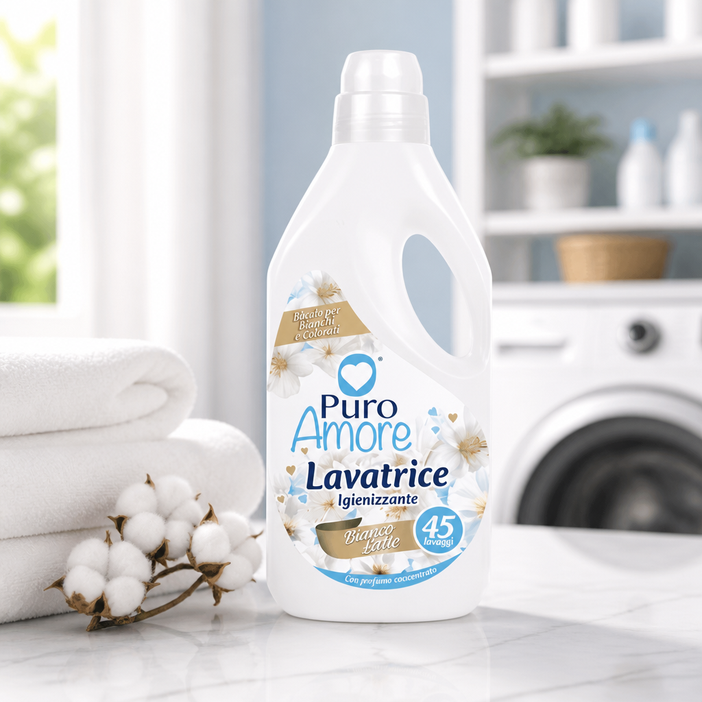 Puro Amore Lavatrice Biancolatte 45 Lavaggi