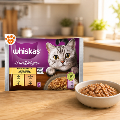 Whiskas Délice Delicate 85 gr x4