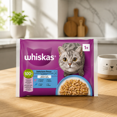 Whiskas Délice Poisson 85 g x4