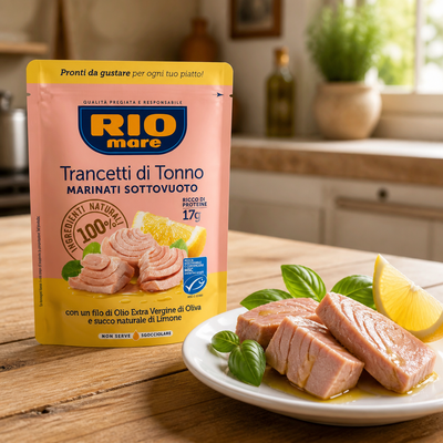 Rio Mare Tuna Steaks with Lemon 70g