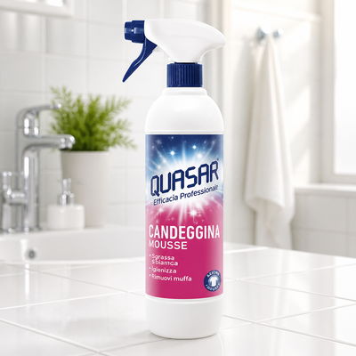 Dégraissant à l'eau de Javel Quasar 580 ml