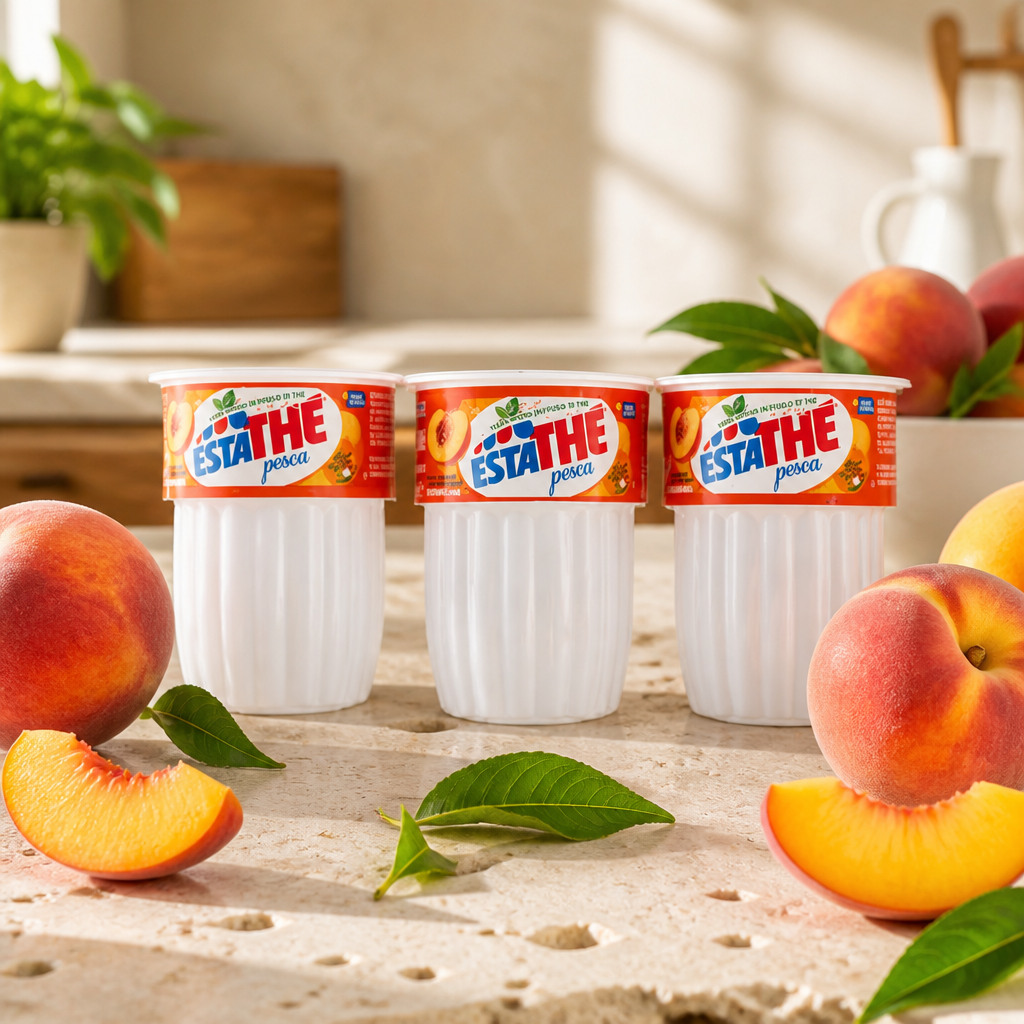 Estathe Peach Glass 3x200 ML