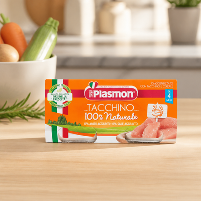 Plasmon Petits pots de dinde 2 x 80 g