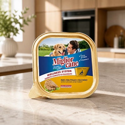Migliorcane Barquettes Poulet et Dinde 150 gr