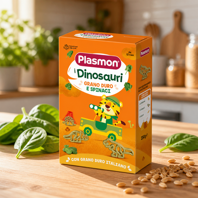 Plasmon Pastina Dino e Spinaci 250 gr