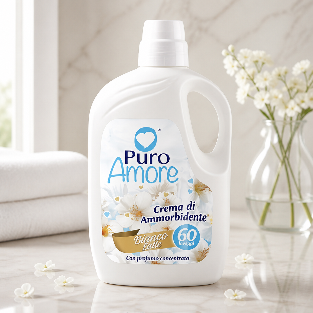 Puro Amore Ammorbidente Biancolatte 60 Lavaggi
