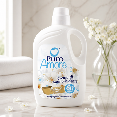 Puro Amore Ammorbidente Biancolatte 60 Lavaggi