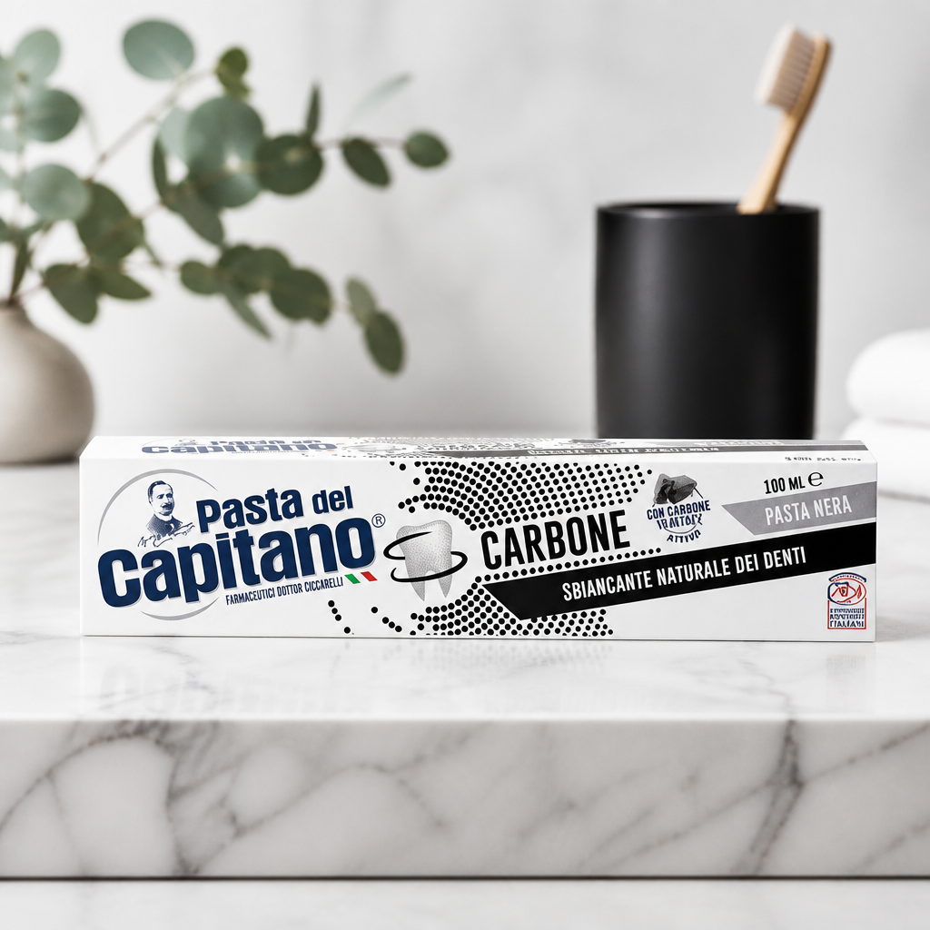 Pasta Del Capitano Activated Charcoal Toothpaste 100 ml