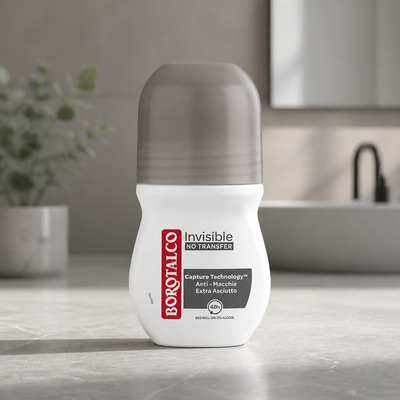 Borotalco Déo Roll Invisible Gris 50 ml