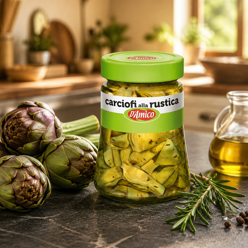 Artichauts rustiques D'Amico 280 g