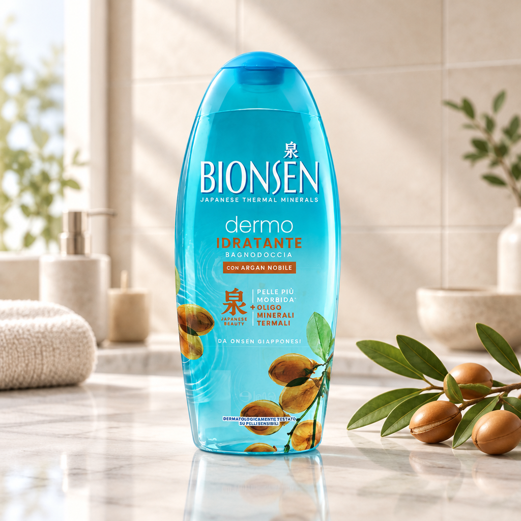 Bionsen Bagnoschiuma Dermoidratante con Minerali Attivi 650 ml