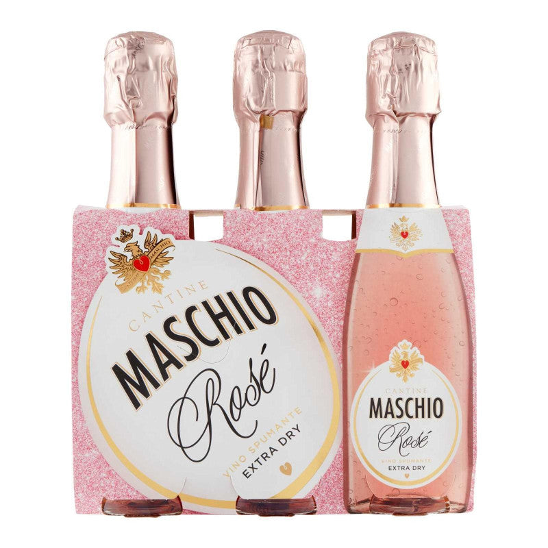 Maschio Spumante Rosé Extra Dry  3x200 ml