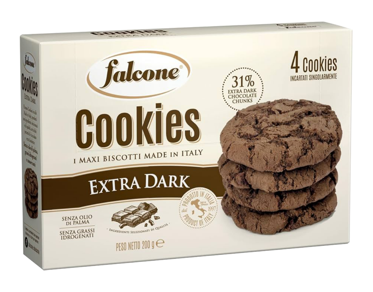 Falcone Cookies Extra Dark 200gr